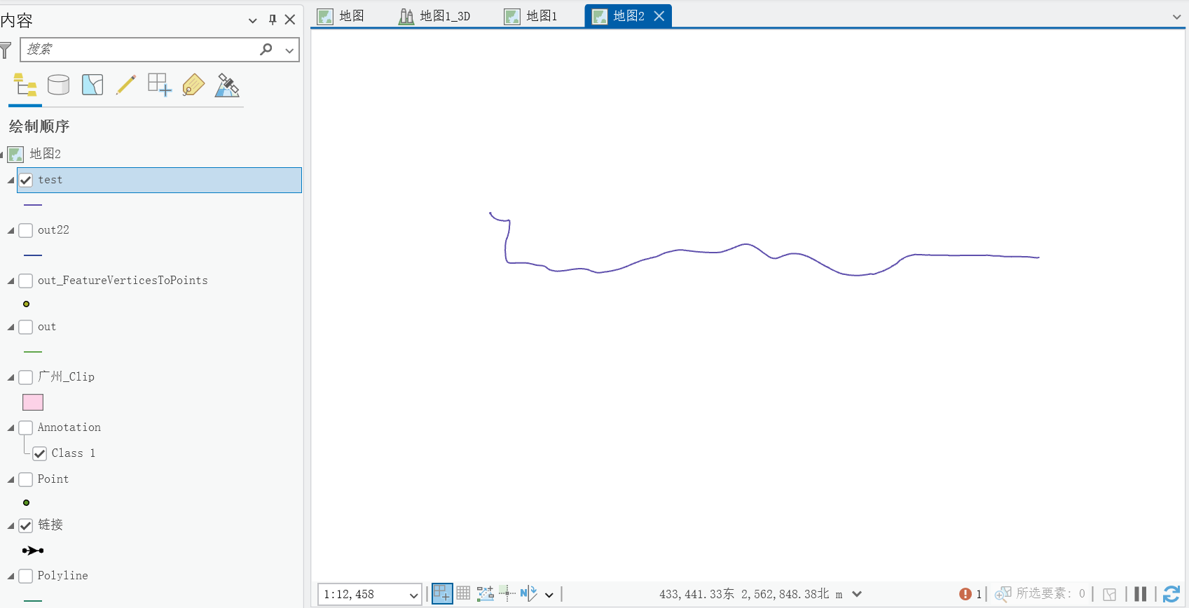 ArcGIS Pro中预览效果